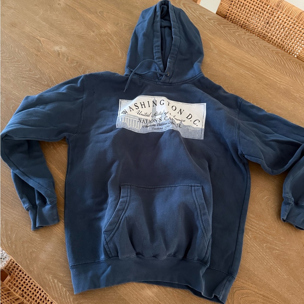 Navy blue hoodie Washington DC